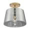 Nuvo Fixture, Semi Flush, 1-Lght, Incandescent, 100W, 120V, A19, Medium Bse, Length: 10 60/7324 - alternate 2